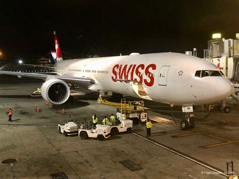 swiss flight zurich lax today.